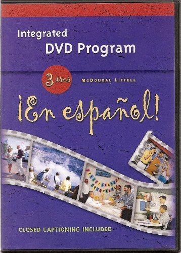 ?En Espa?ol!: Video Program (DVD) Level 3 (�En espa�ol!) [Hardcover] McDougal Littell