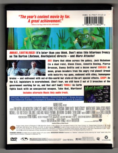 Mars Attacks! [DVD]