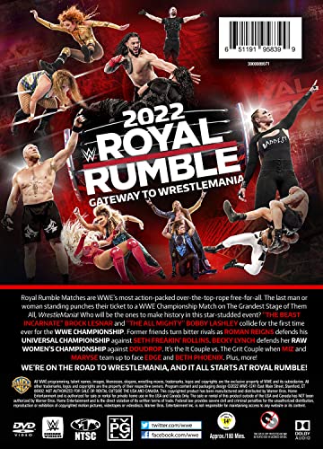 WWE: Royal Rumble 2022 (DVD)