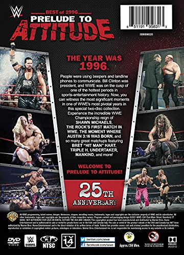 WWE: Best of 1996: Prelude to Attitude (DVD)