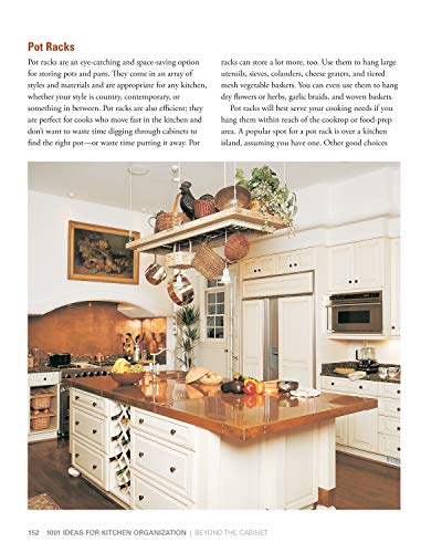 1001 Ideas for Kitchen Organization, New Edition: The Ultimate Sourcebook for Storage Ideas and Materials (Creative Homeowner) How to Declutter & Find a Place for Everything from Glassware to Gadgets