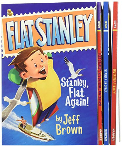 The Flat Stanley Collection Box Set: Flat Stanley, Invisible Stanley, Stanley in Space, and Stanley, Flat Again!