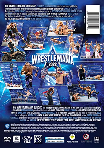 WWE: WrestleMania 38 (DVD)