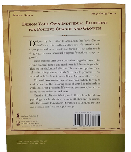 The Creative Visualization Workbook : Second Edition by Shakti Gawain (1995)