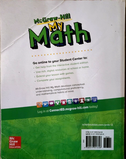 McGraw-Hill  MY MATH  Grade 4 * Volume 2