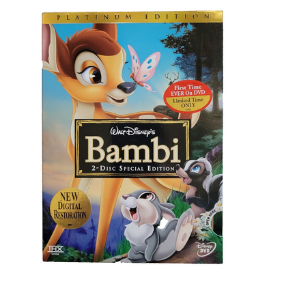 Bambi (DVD, 2005, 2-Disc Set, Special Edition/Platinum Edition)