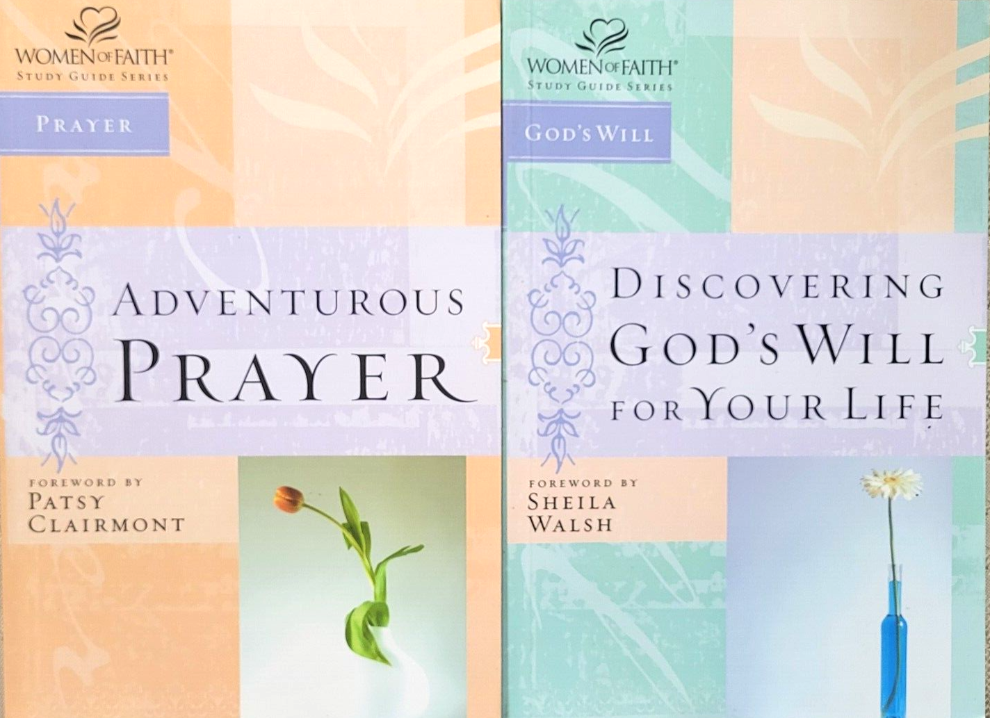 Women of Faith 2 Book Lot : Discovering God's Will for Your Life Powerful Prayer