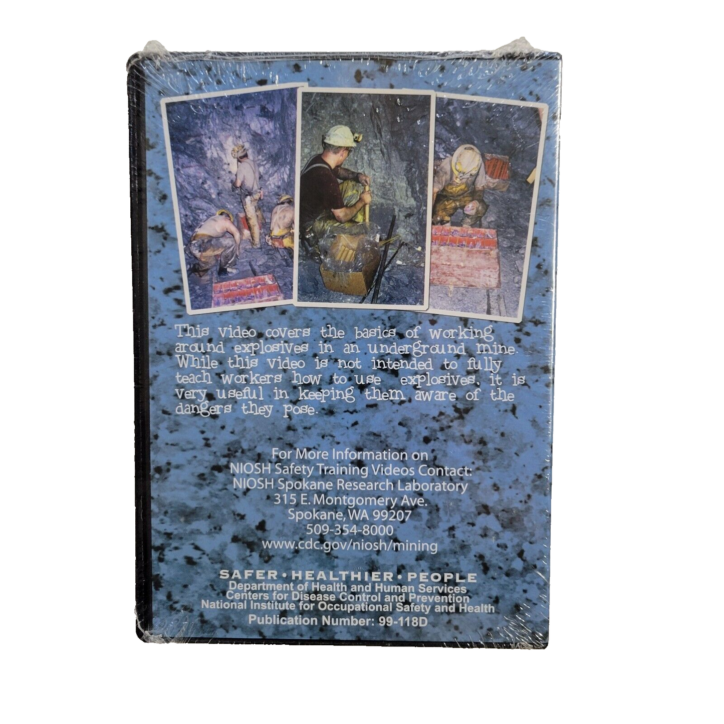 CDC Workplace Series : Handling Explosive in Underground Mines (DVD) by NIOSH