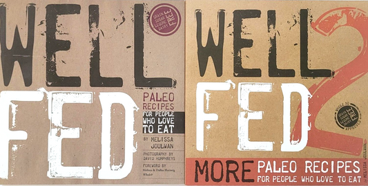 2 Book Lot: Well Fed and Well Fed 2 : Paleo Recipes by Melissa Joulwan