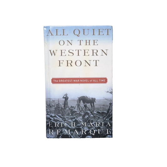 All Quiet on the Western Front by Erich Maria Remarque (1987, Hardcover)