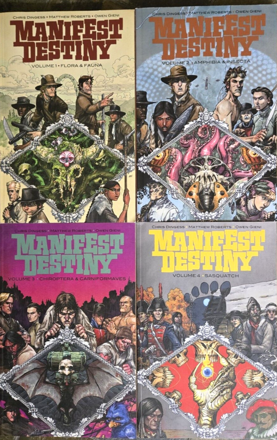 4 Comic Lot : Manifest Destiny #1-4 (Image Comics Malibu Comics 2014)
