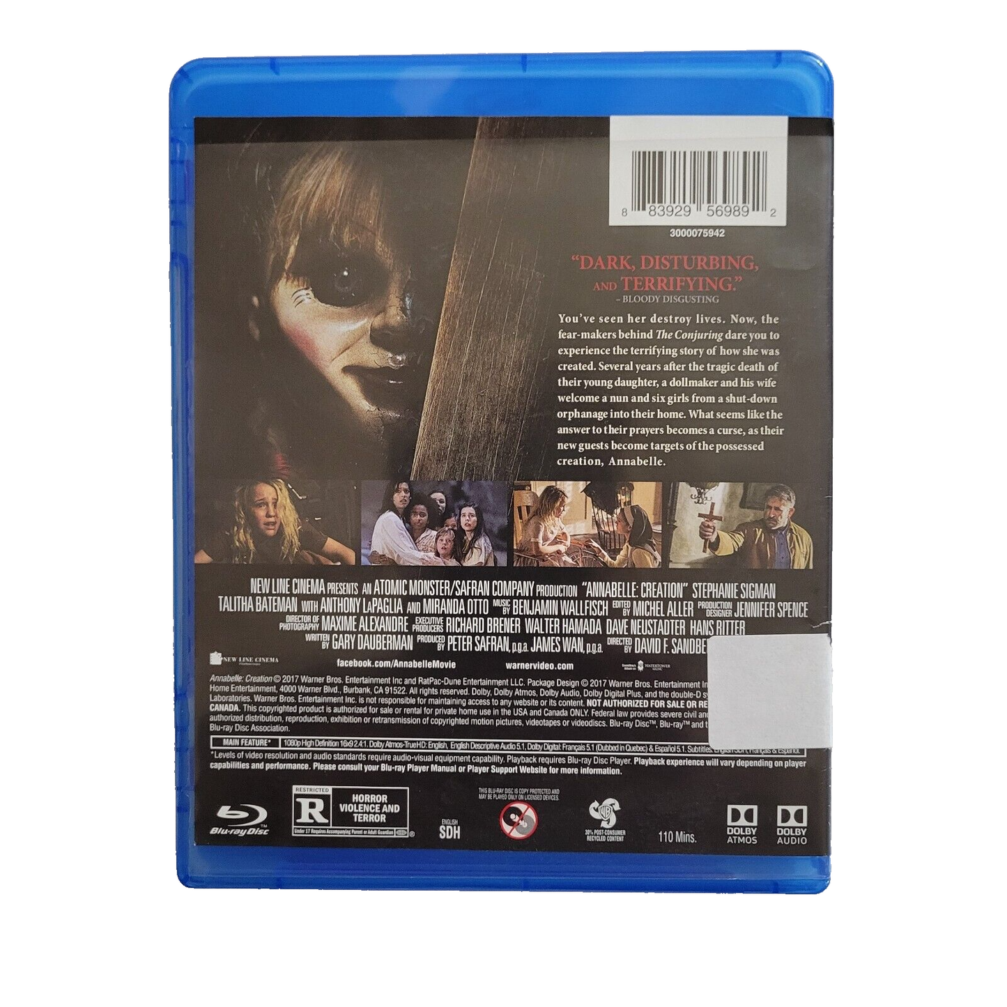 Annabelle Creation (Rental) [Blu-ray] [Blu-ray]