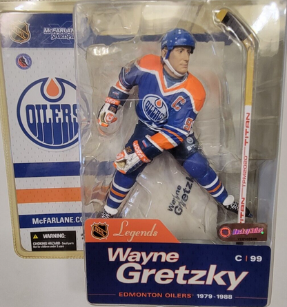 Wayne Gretzky  - 2004 McFarlane NHL Sportspicks Legends - Edmonton Oilers