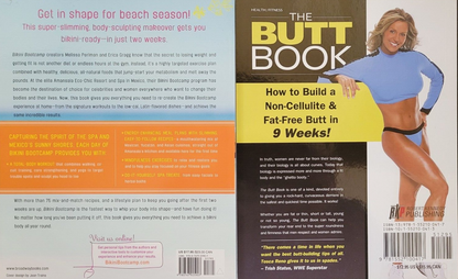 Bikini Bootcamp and The Butt Book 2 book lot