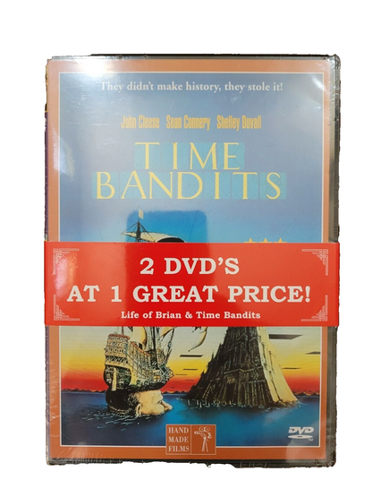 2 DVD Lot : Time Bandits and Monty Python's Life of Brian ; Both New/Sealed