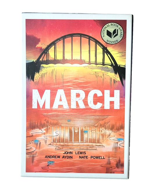 March (Trilogy Slipcase Set) - Paperback, by Lewis John ; Aydin