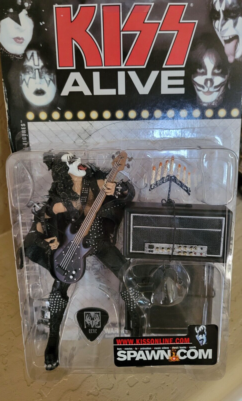 1997 KISS McFarlane Action Figures  Set of 5  Gene Simmons Ace Frehley