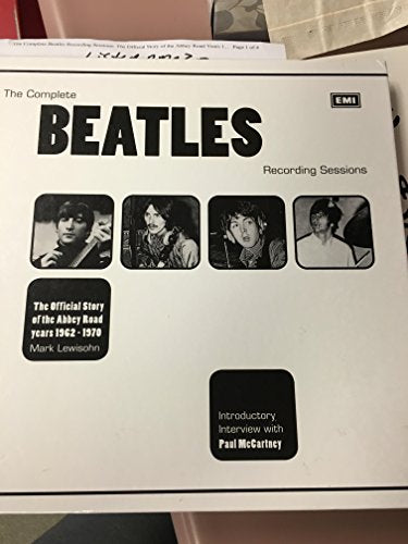 The Complete Beatles Recording Sessions: The Official Story of the Abbey Road Years 1962-1970 (Hardcover)