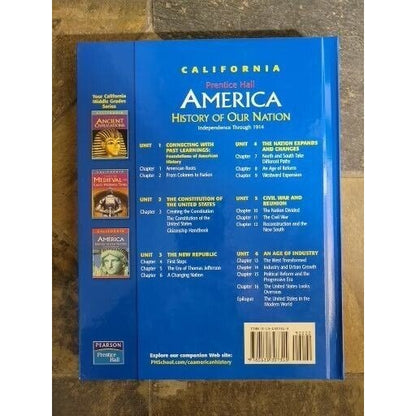 America: History of Our Nation/California Edition  ***10 BOOK LOT**New**