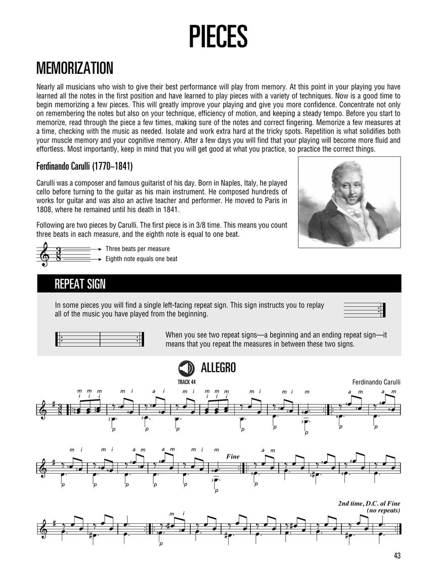 The Hal Leonard Classical Guitar Method Book/Online Audio (Hal Leonard Guitar Method)