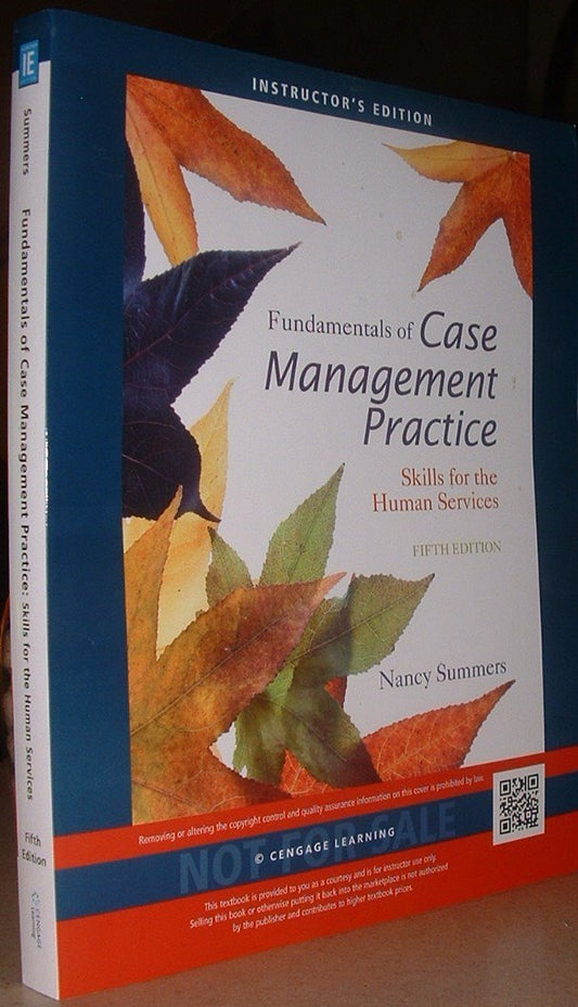 Fundamentals of Case Management : Human Services 5th Edit ; Instructor's Edition