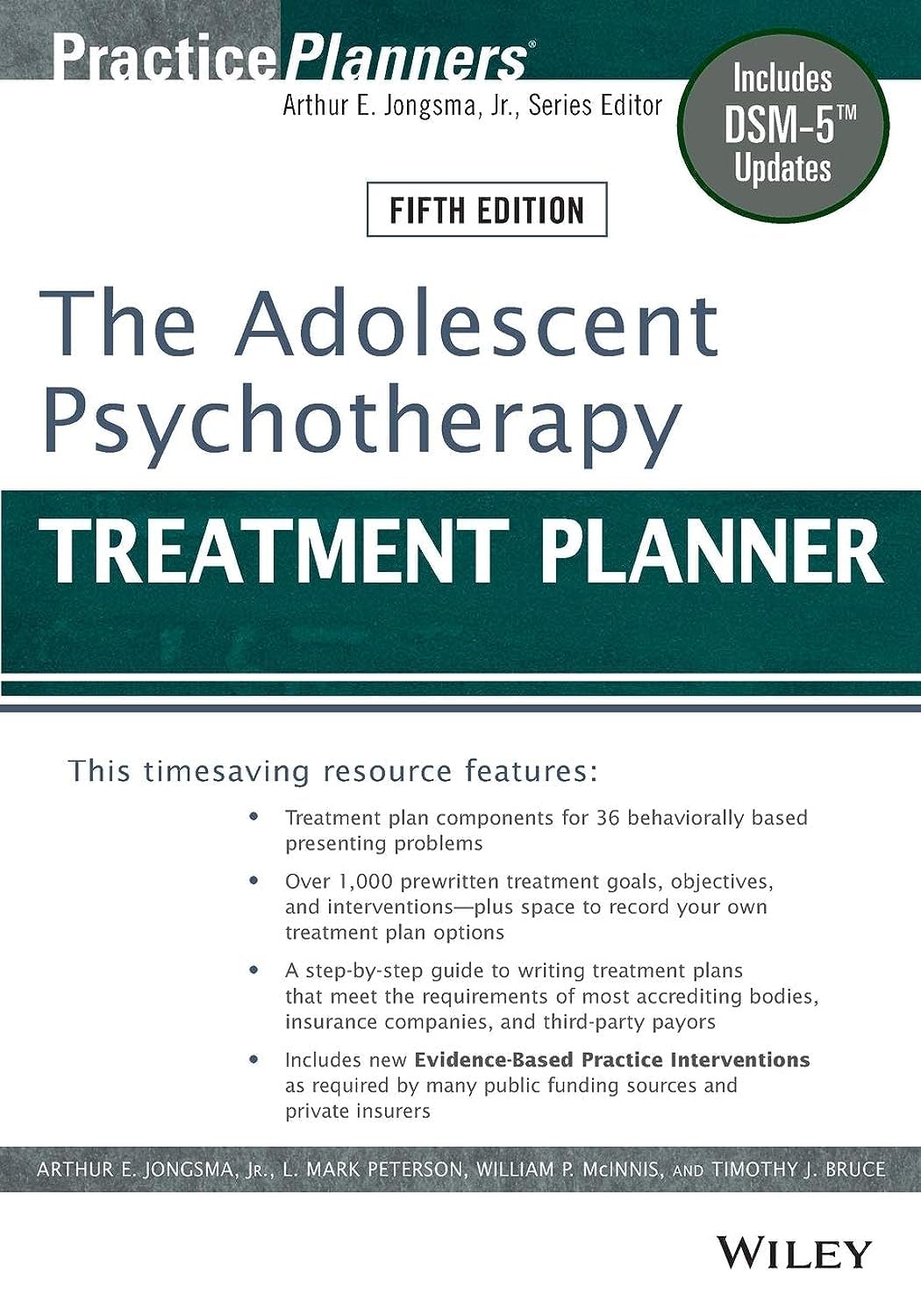 The Adolescent Psychotherapy Treatment Planner