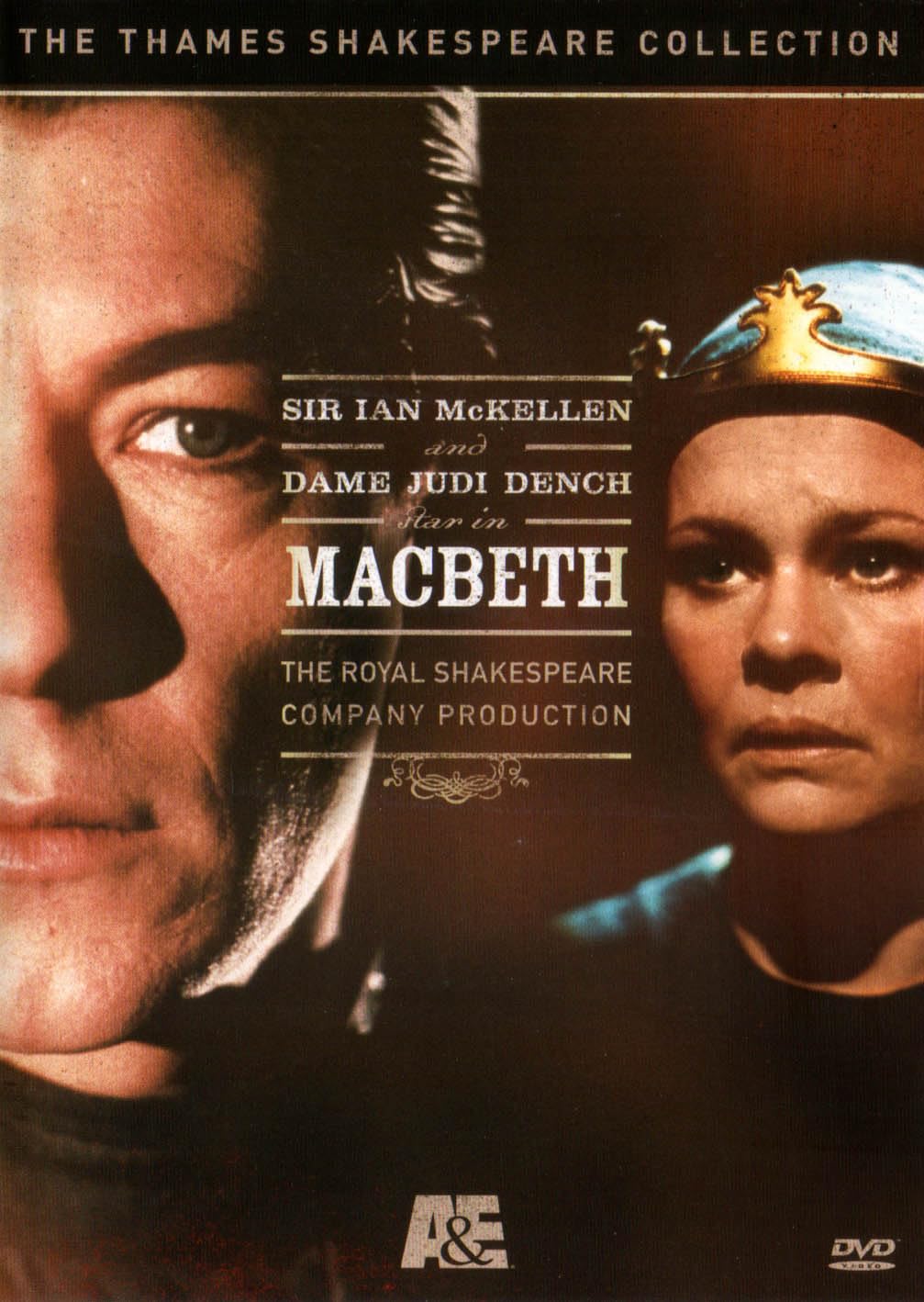 A&E Home Video Macbeth Ian McKellen, Judi Dench, John Woodvine, Roger Rees, Ian McDiarmid, Susan Dury, Bob Peck