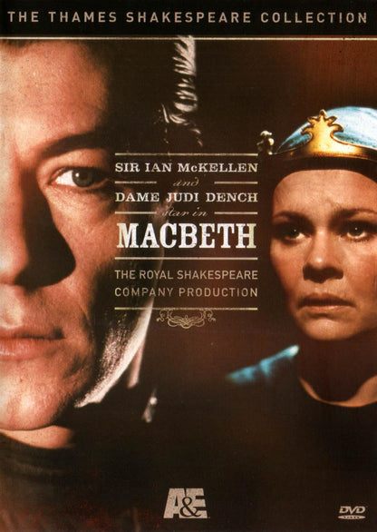 A&E Home Video Macbeth Ian McKellen, Judi Dench, John Woodvine, Roger Rees, Ian McDiarmid, Susan Dury, Bob Peck