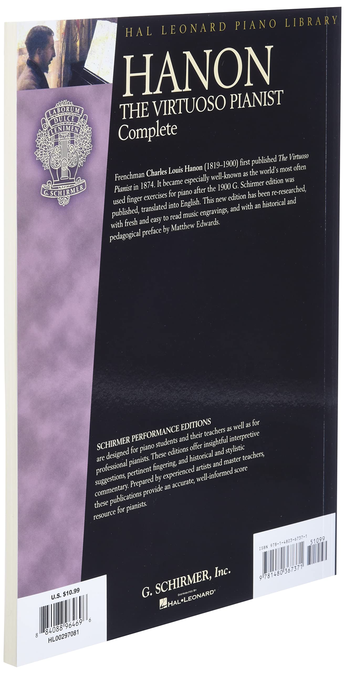 Hanon: The Virtuoso Pianist Complete - Schirmer Performance Editions