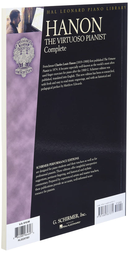Hanon: The Virtuoso Pianist Complete - Schirmer Performance Editions