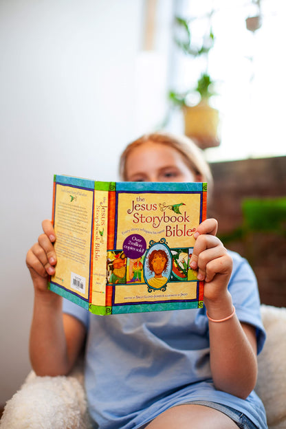 The Jesus Storybook Bible: Every Story Whispers His Name [Hardcover] Lloyd-Jones, Sally; Jago and Holland, Ben