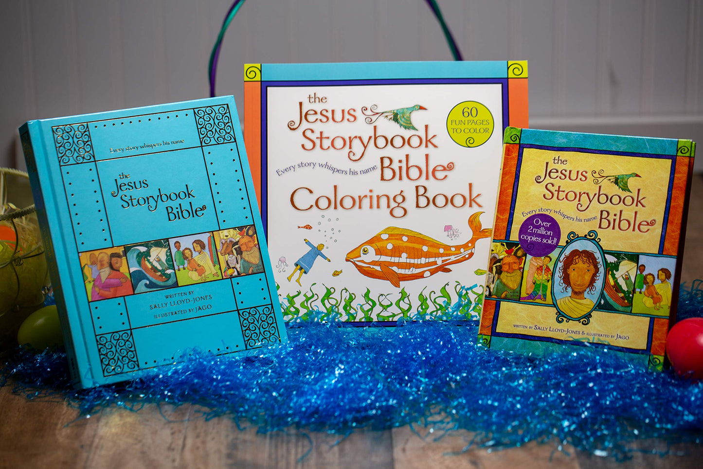 The Jesus Storybook Bible: Every Story Whispers His Name [Hardcover] Lloyd-Jones, Sally; Jago and Holland, Ben