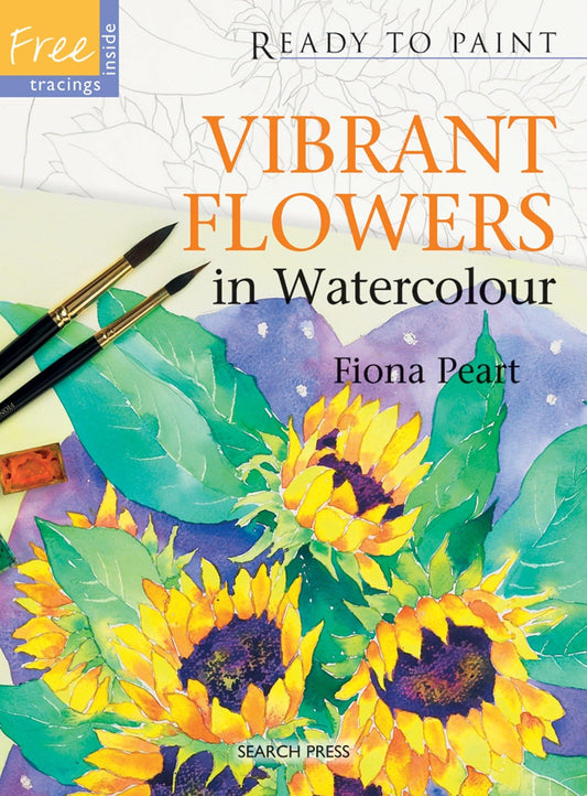 Vibrant Flowers in Watercolour (Ready to Paint)