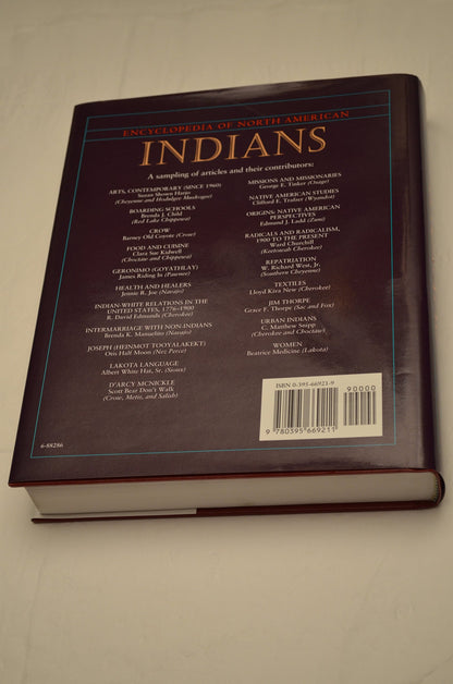 Encyclopedia of North American Indians Hoxie, Frederick E.