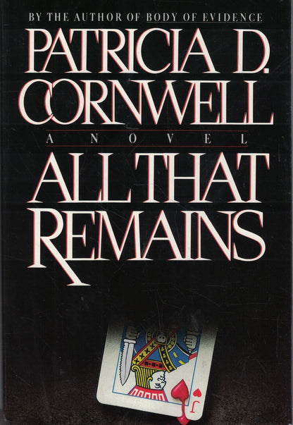 All That Remains [Hardcover] Cornwell, Patricia