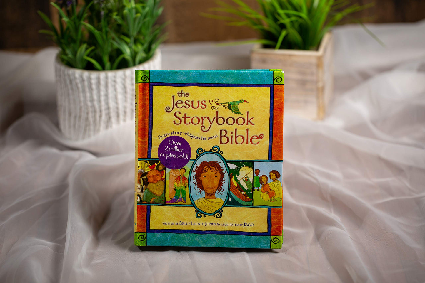 The Jesus Storybook Bible: Every Story Whispers His Name [Hardcover] Lloyd-Jones, Sally; Jago and Holland, Ben