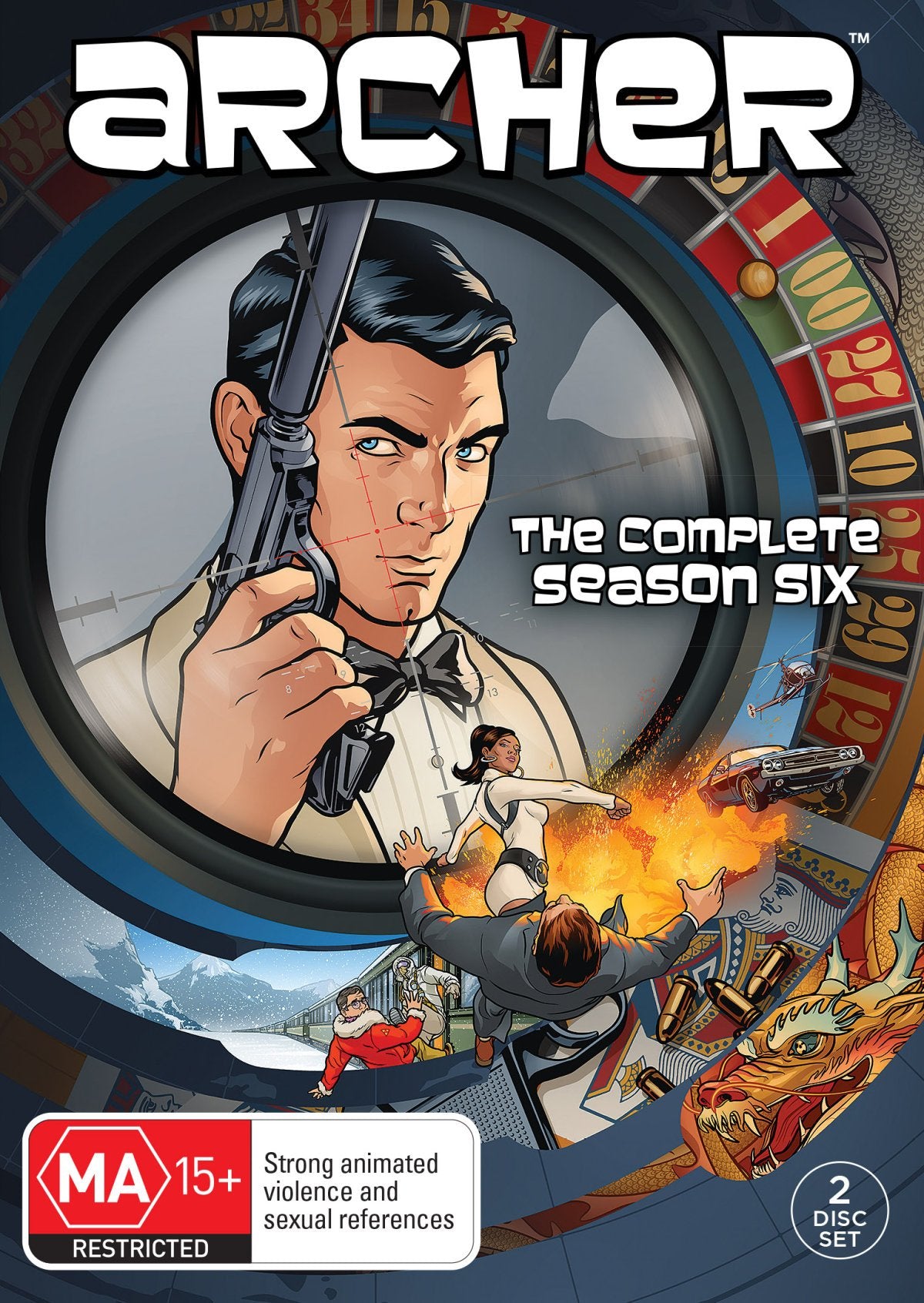 Archer Season 6 DVD [DVD]