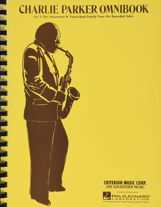 Charlie Parker - Omnibook: For E-flat Instruments by Parker, Charlie (2009) Plastic Comb