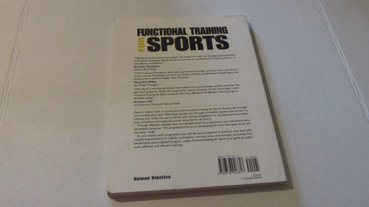 Functional Training for Sports Michael Boyle