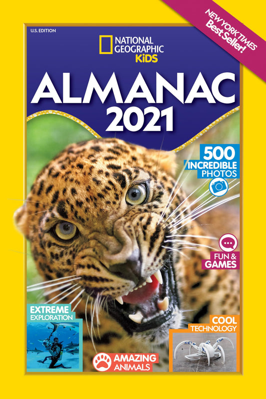National Geographic Kids Almanac 2021, U.S. Edition (National Geographic Almanacs) Kids, National