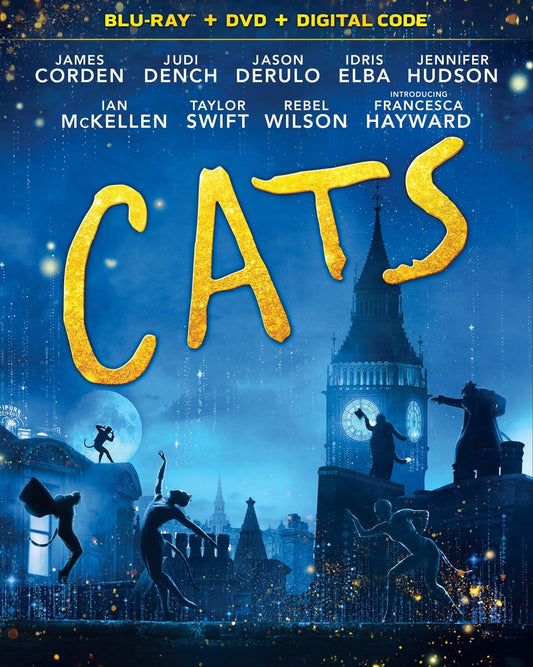 Cats (2019) [Blu-ray] Blu-ray + DVD + Digital