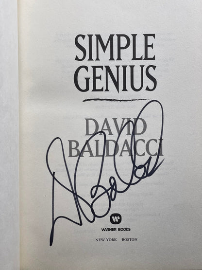 Simple Genius by David Baldacci