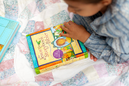 The Jesus Storybook Bible: Every Story Whispers His Name [Hardcover] Lloyd-Jones, Sally; Jago and Holland, Ben