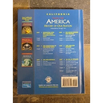 America: History of Our Nation/California Edition  ***20 BOOK LOT** Good ***