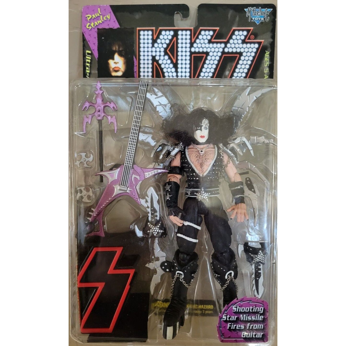 1997 KISS McFarlane Action Figures  ; Set of 5 ; Vintage