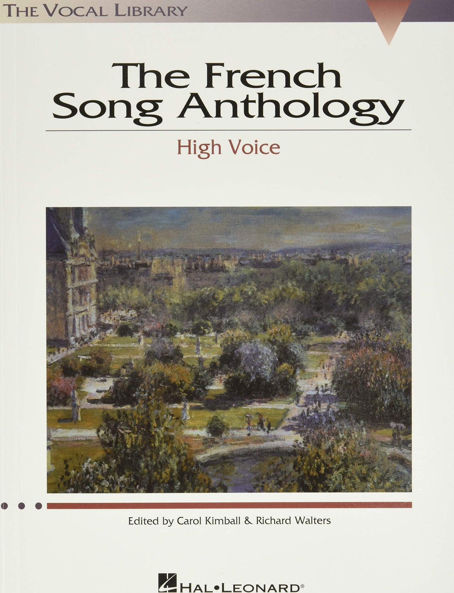 French Song Anthology: The Vocal Library, High Voice