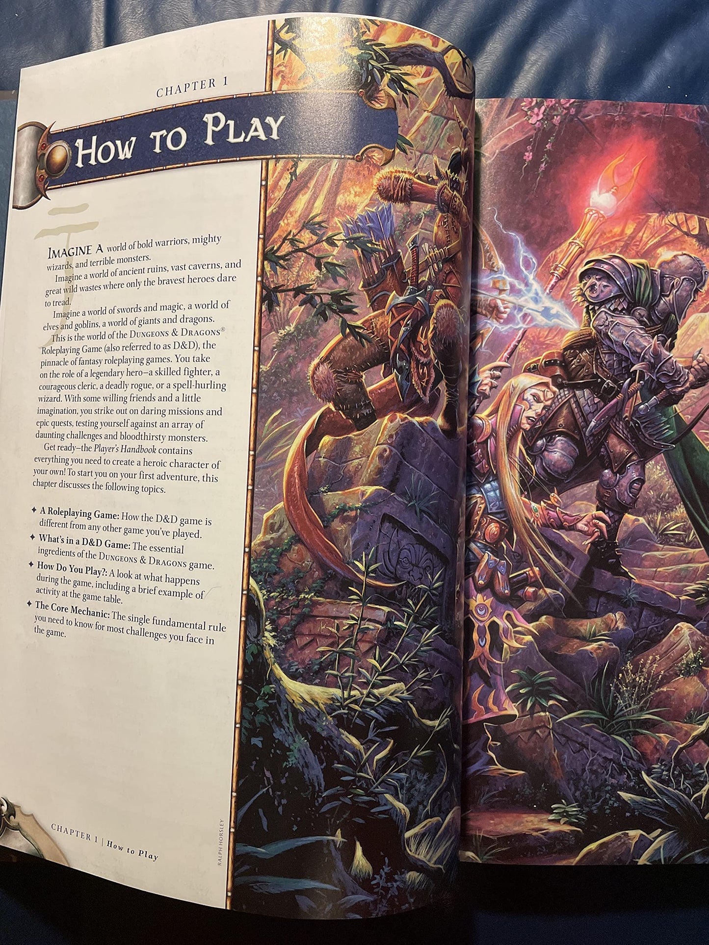 Dungeons & Dragons Player's Handbook: Arcane, Divine, and Martial Heroes (Roleplaying Game Core Rules) [Hardcover] Rob Heinsoo; Andy Collins and James Wyatt