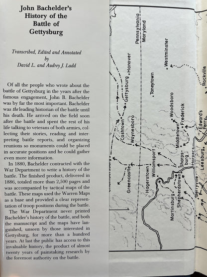 John Bachelder's History of the Battle of Gettysbury