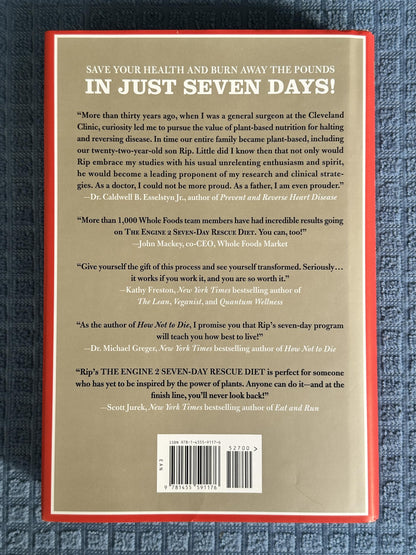 The Engine 2 Seven-Day Rescue Diet: Eat Plants, Lose Weight, Save Your Health Esselstyn, Rip