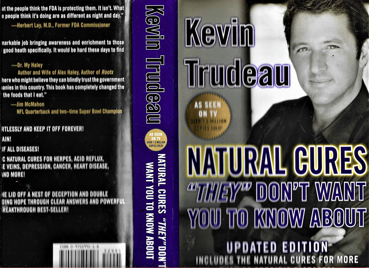 Natural Cures "They" Don't Want You To Know About [Hardcover] Trudeau, Kevin